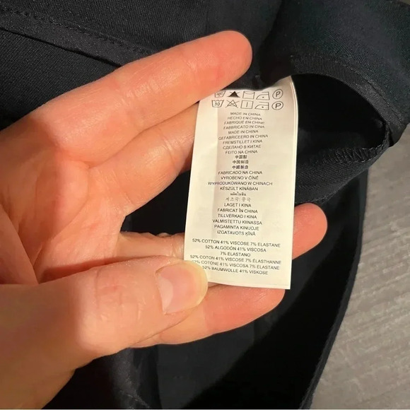 Michael Michael Kors New Navy NWT Nautical Buttons Dress Pants Wide Leg Flare 6 - Picture 7 of 10